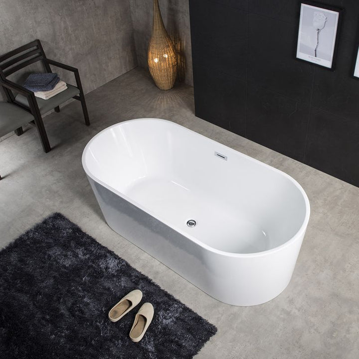 Galaxy 170cm Oval Freestanding Bath