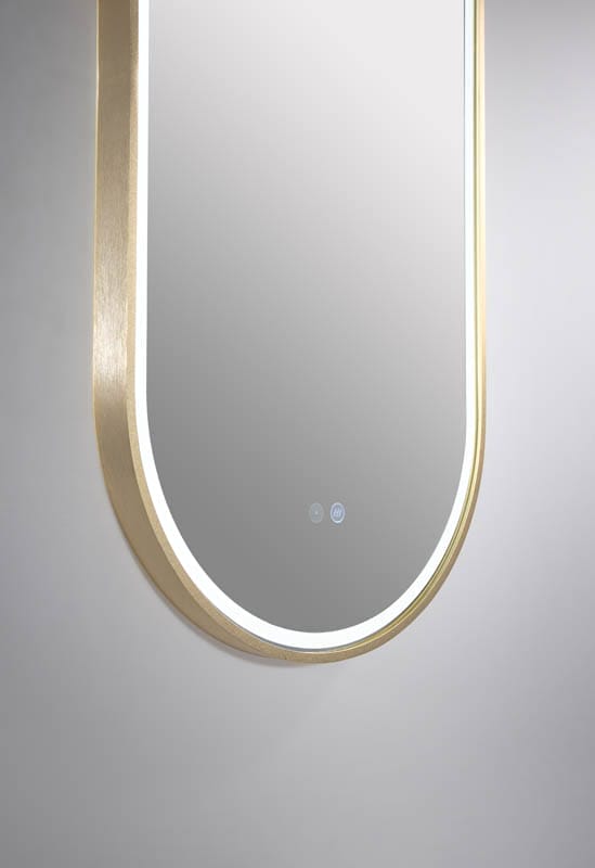 Great Gatsby Framed LED Mirror 450x1200mm