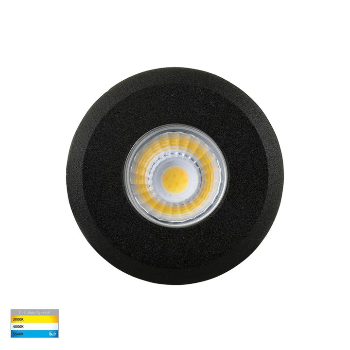 Mini Ollo LED Step or inground Light in Black, Copper or 316 Stainless Steel Havit Lighting - HV2892T