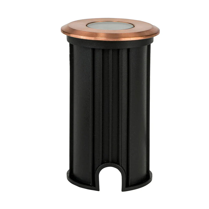 Mini Ollo LED Step or inground Light in Black, Copper or 316 Stainless Steel Havit Lighting - HV2892T