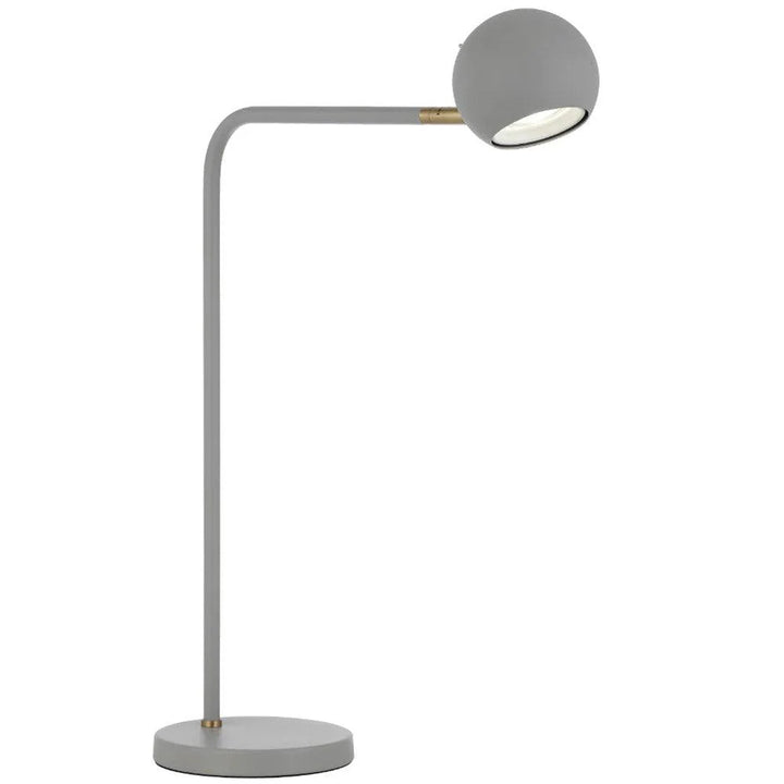 Jeremy Adjustable Table Lamp Black, Grey JEREMY TL Telbix Lighting