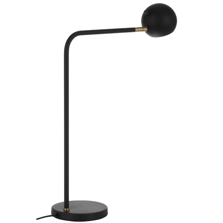 Jeremy Adjustable Table Lamp Black, Grey JEREMY TL Telbix Lighting