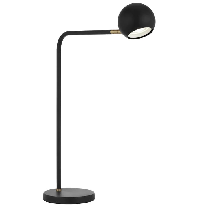 Jeremy Adjustable Table Lamp Black, Grey JEREMY TL Telbix Lighting