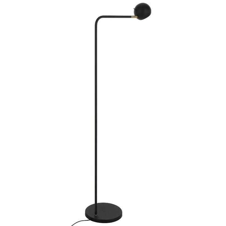 Jeremy Floor Lamp in Black, Grey