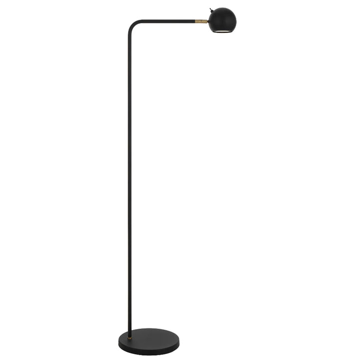 Jeremy Floor Lamp in Black, Grey