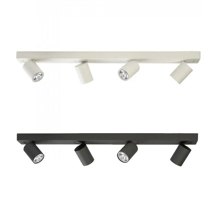 Jessie Four Bar LED Spot Light GU10 in Charcoal or White Superlux Lighting - SJ-B4-CC, SJ-B4-WH