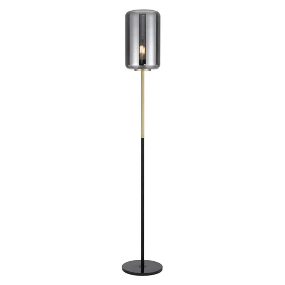 Korova Floor Lamp in Opal or Smoke Glass