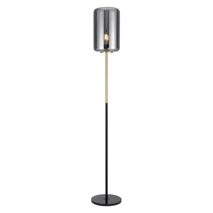 Korova Floor Lamp in Opal or Smoke Glass