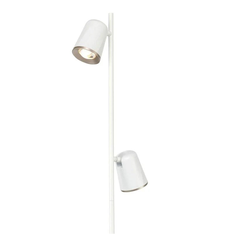 Kalla LED Floor Lamp 2Lt 6w in White or Black