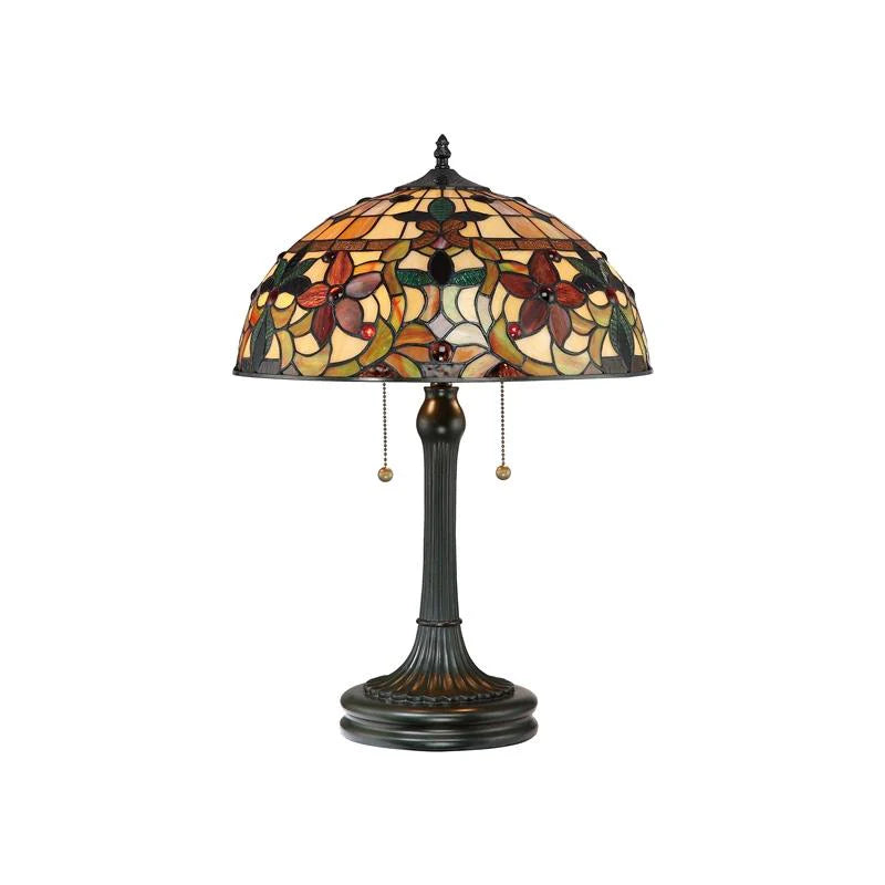 Kami Table Lamp 2Lt in Vintage Bronze Elstead Lighting - ELS.QZ-KAMI-TL