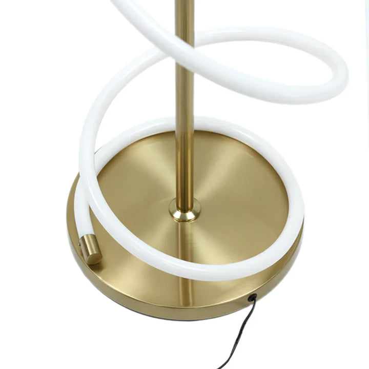 Kennedy Elegant Metal Floor Lamp – Gold, 1400mm High, PL0168