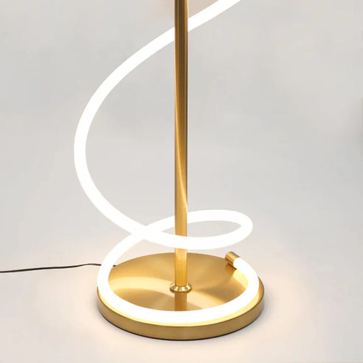 Kennedy Elegant Metal Floor Lamp – Gold, 1400mm High, PL0168