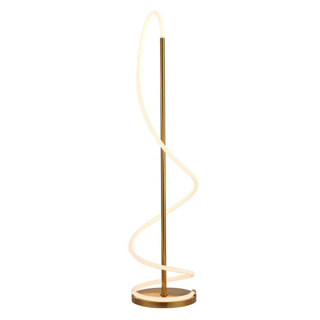 Kennedy Elegant Metal Floor Lamp – Gold, 1400mm High, PL0168