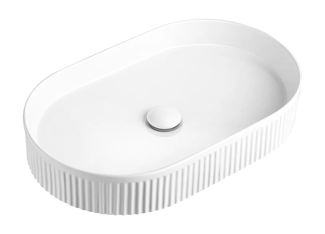 Kensington Oval Basin 580x360x120 Gloss White, Matte Black & More