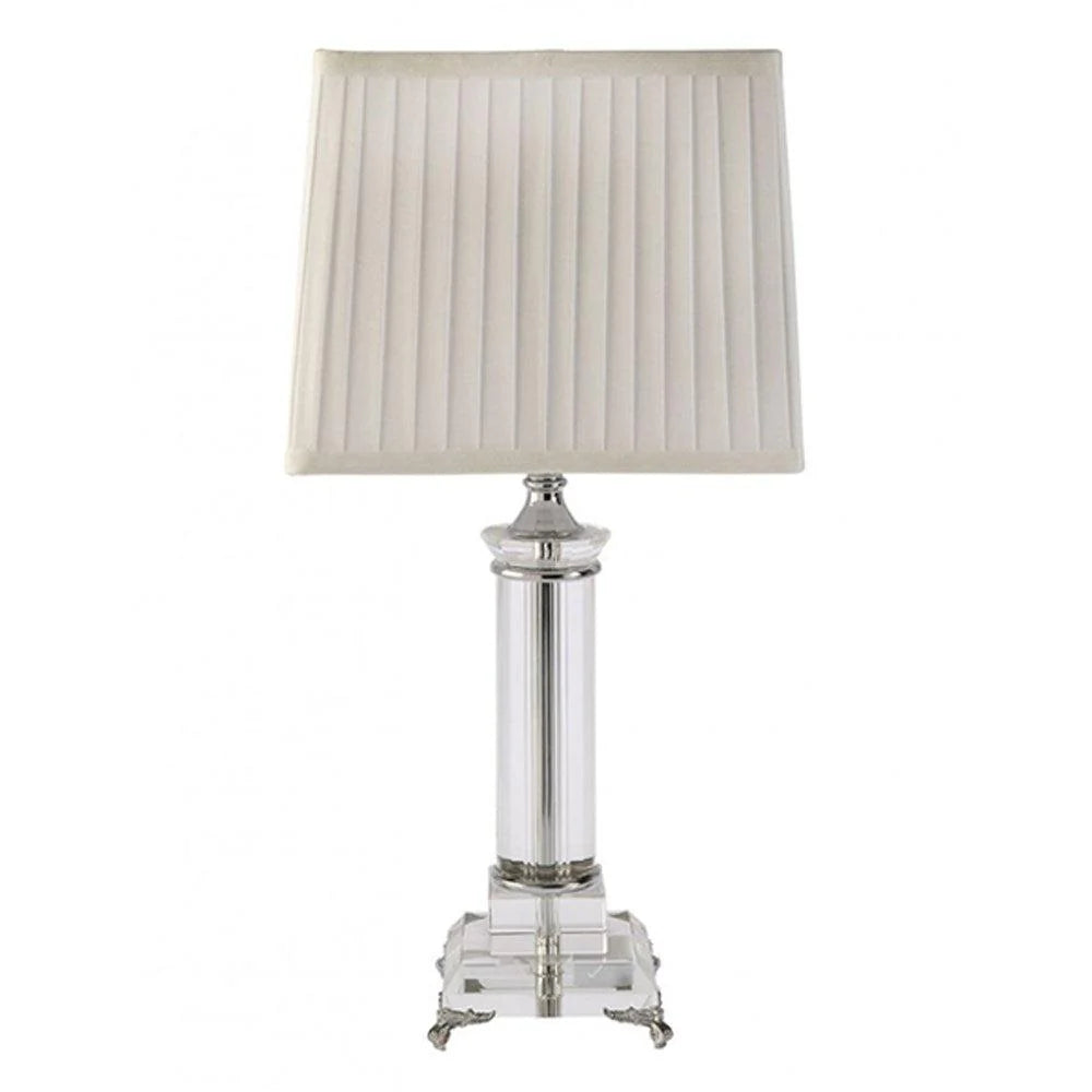 Kent Crystal Table Lamp in Black or White