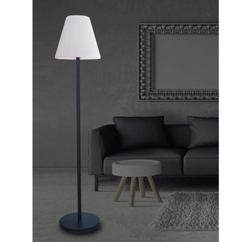 Parker Versatile Glow, Metal Floor Lamp - Black, Polypropylene Lamp, 1500mm High, PL0259