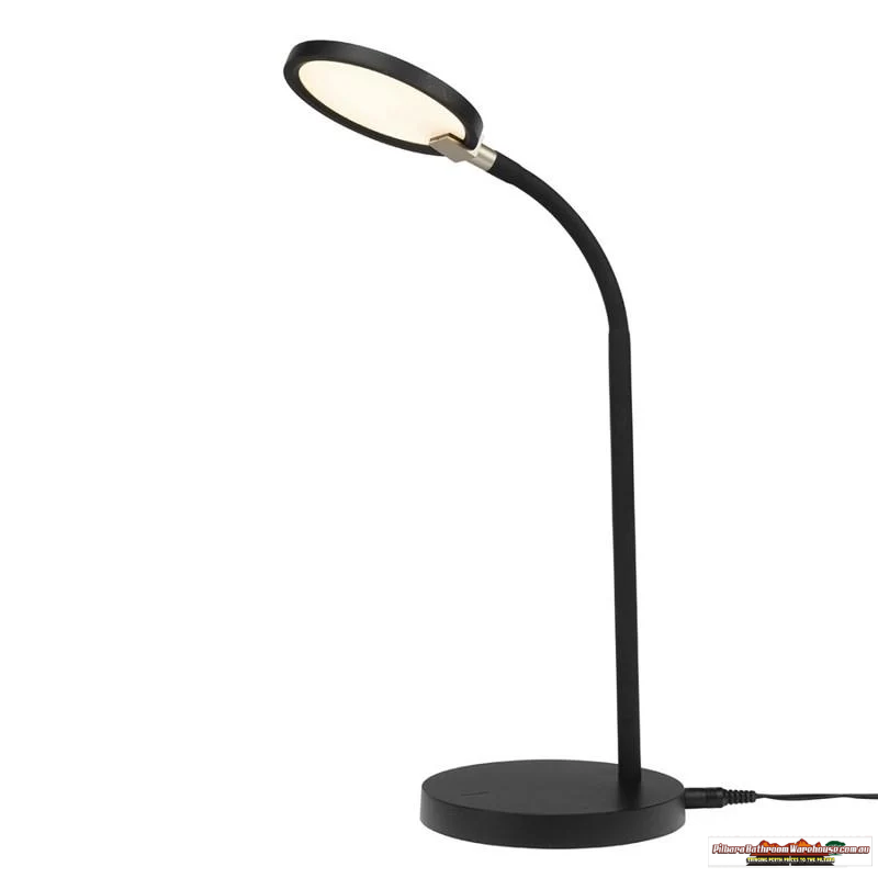 Laine LED Table Lamp White, Black 21430 Brilliant Lighting