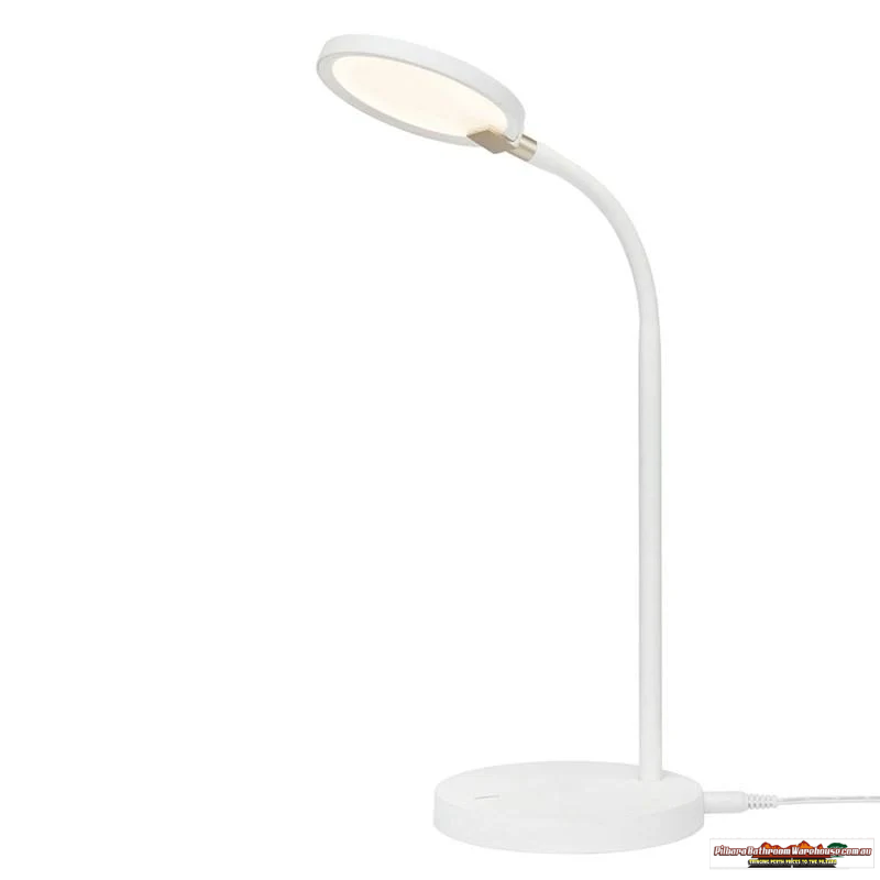 Laine LED Table Lamp White, Black 21430 Brilliant Lighting