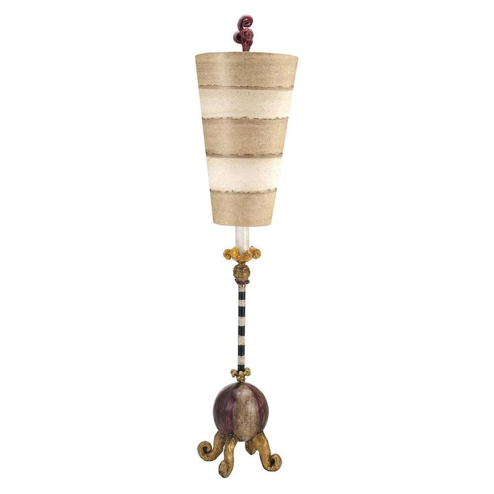 Le Cirque Table Lamp Black, Cream & Beige ELS.FB-LE-CIRQUE-TL Elstead Lighting