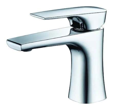 Lecco Short Basin Mixer – Chrome