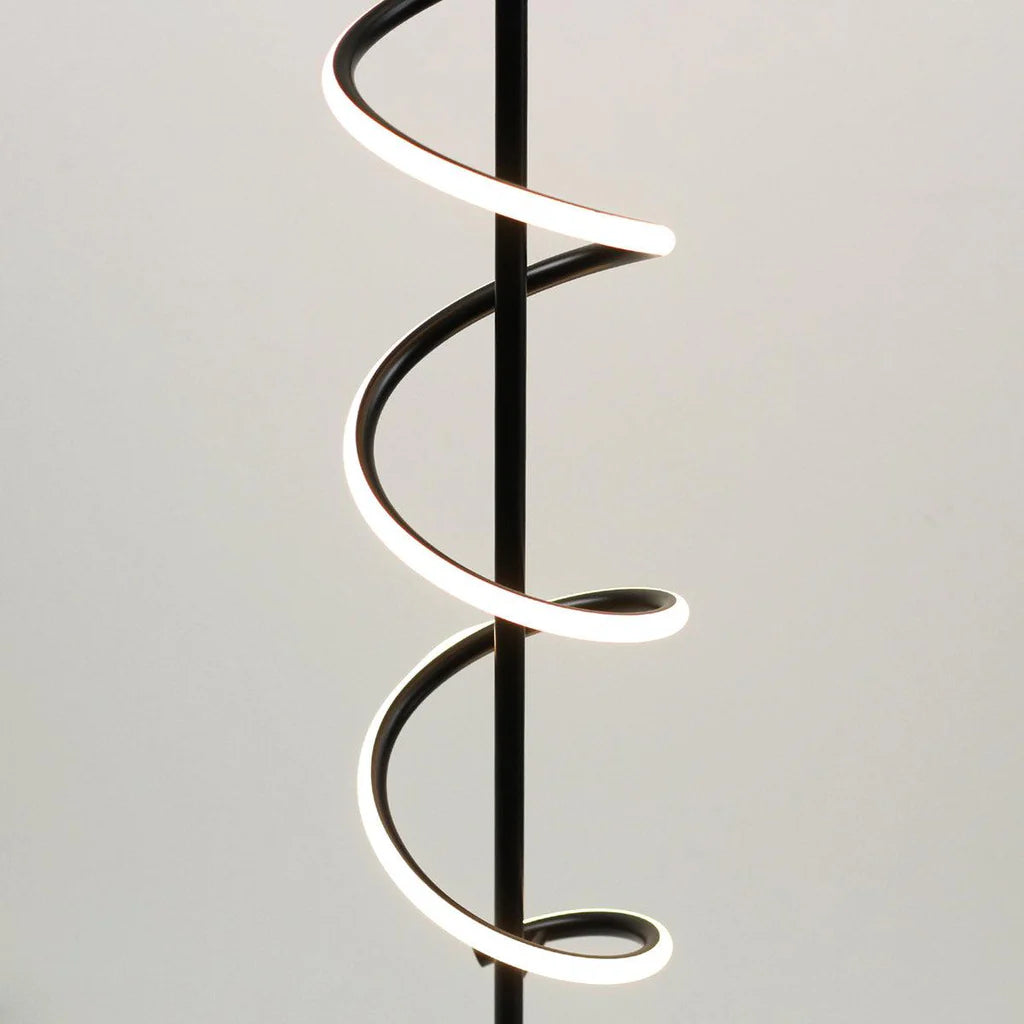 Lucy Sleek Modern LED Floor Lamp - Black or Chrome, 1500mm High, PL0184