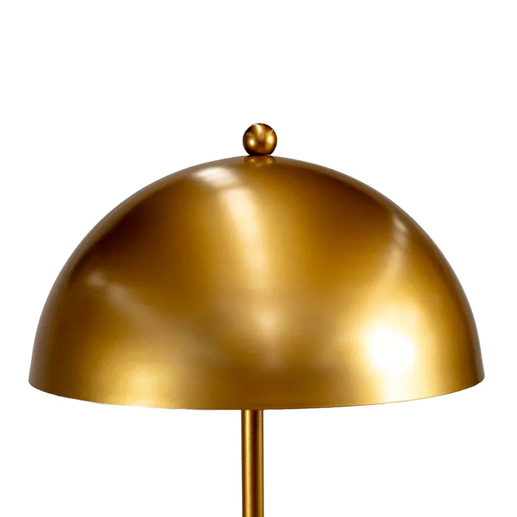 Lucas Floor Lamp in Antique Gold