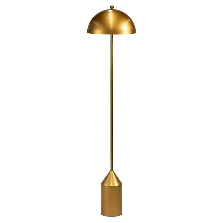 Lucas Floor Lamp in Antique Gold