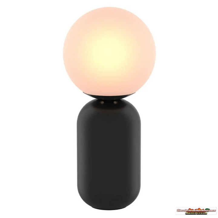 Luciano Table Lamp Blush Pink, Matt Black, Muted Green MTBL014 Mercator Lighting