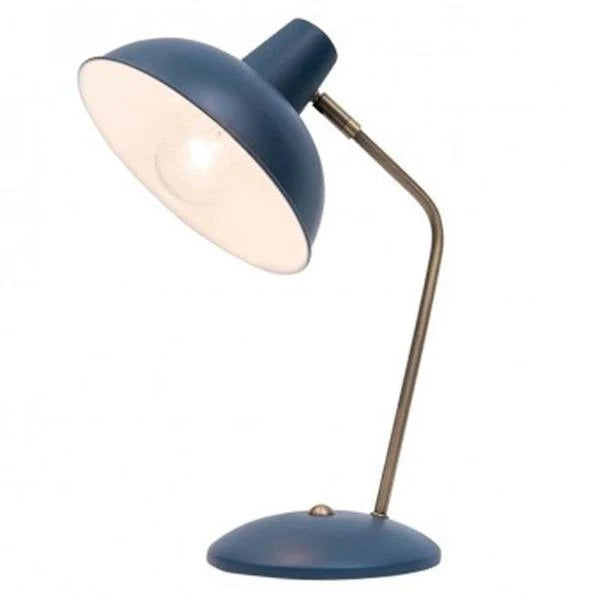 Lucy Table Lamp in Pink, Navy, White or Black