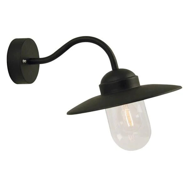 Luxembourg Outdoor Wall Light in Black, Rusty, Galvanised or Copper