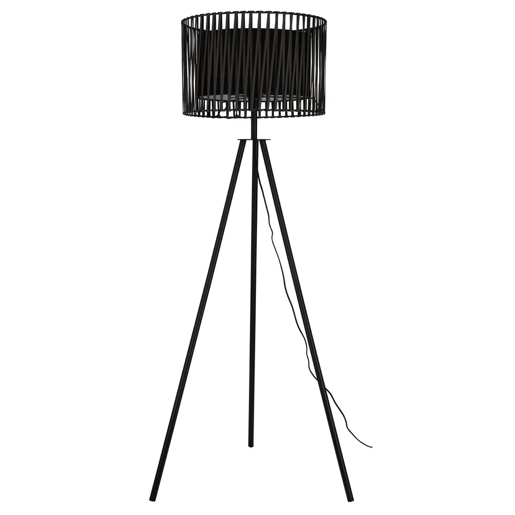 Parker Floor Lamp in Matt Black