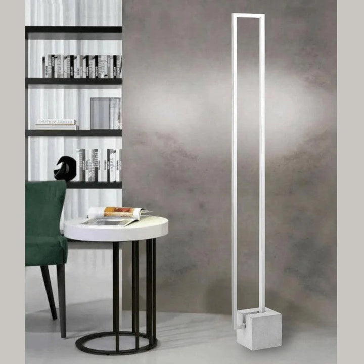 Modric LED Floor Lamp in Black/Gold or Grey