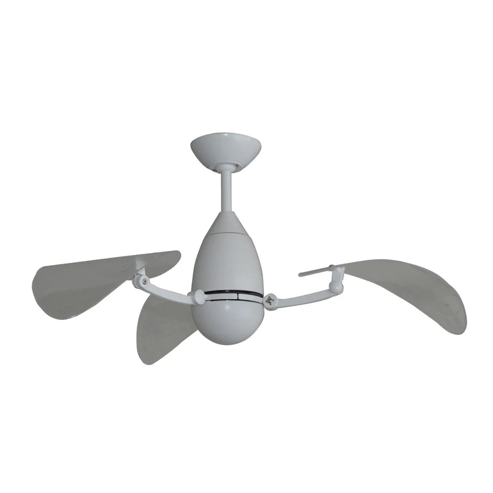 The Vampire LED 38" DC Ceiling Fan With Light In 2 Finishes