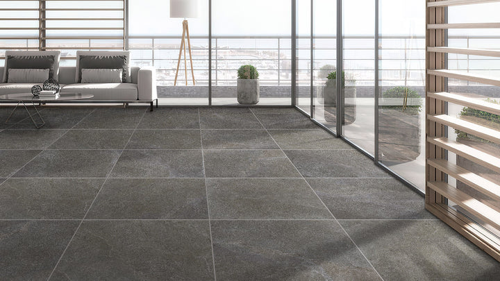 Magic Stone Charcoal 300x600mm - Porcelain Tile