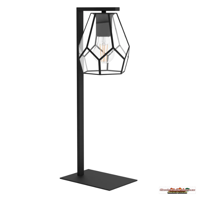 Mardyke Table Lamp Black/Clear 43646N Eglo Lighting