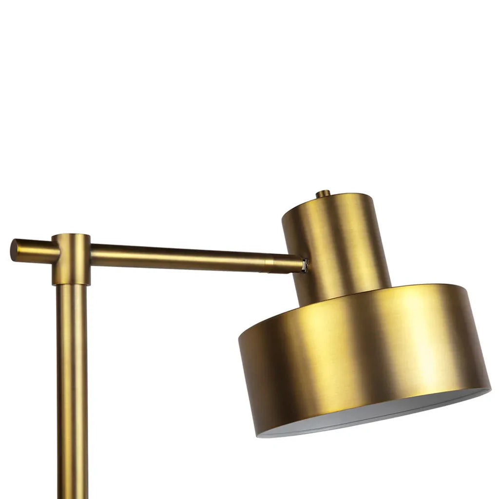 Marlin Floor Lamp in Brass