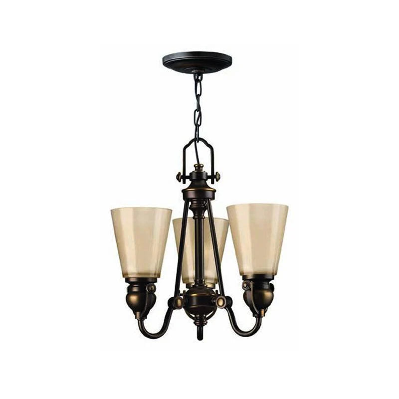 Mayflower 3Lt/6Lt/9Lt Chandelier E14 in Old Bronze Elstead Lighting - ELS.HK-MAYFLOWER