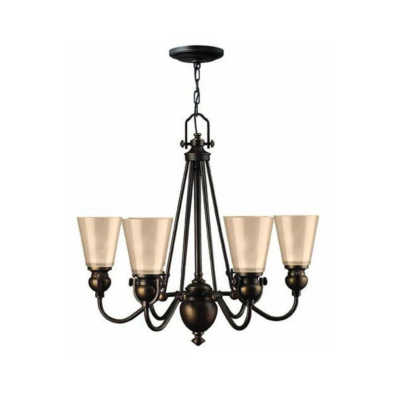 Mayflower 3Lt/6Lt/9Lt Chandelier E14 in Old Bronze Elstead Lighting - ELS.HK-MAYFLOWER