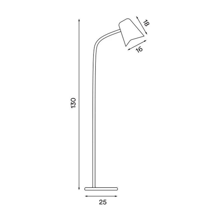 Me Floor Lamp E27 Steel Available in Different Colours Northern Lighting - 652, 653, 654, 655