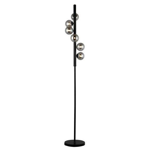 Midday Floor Lamp 6Lt in Black