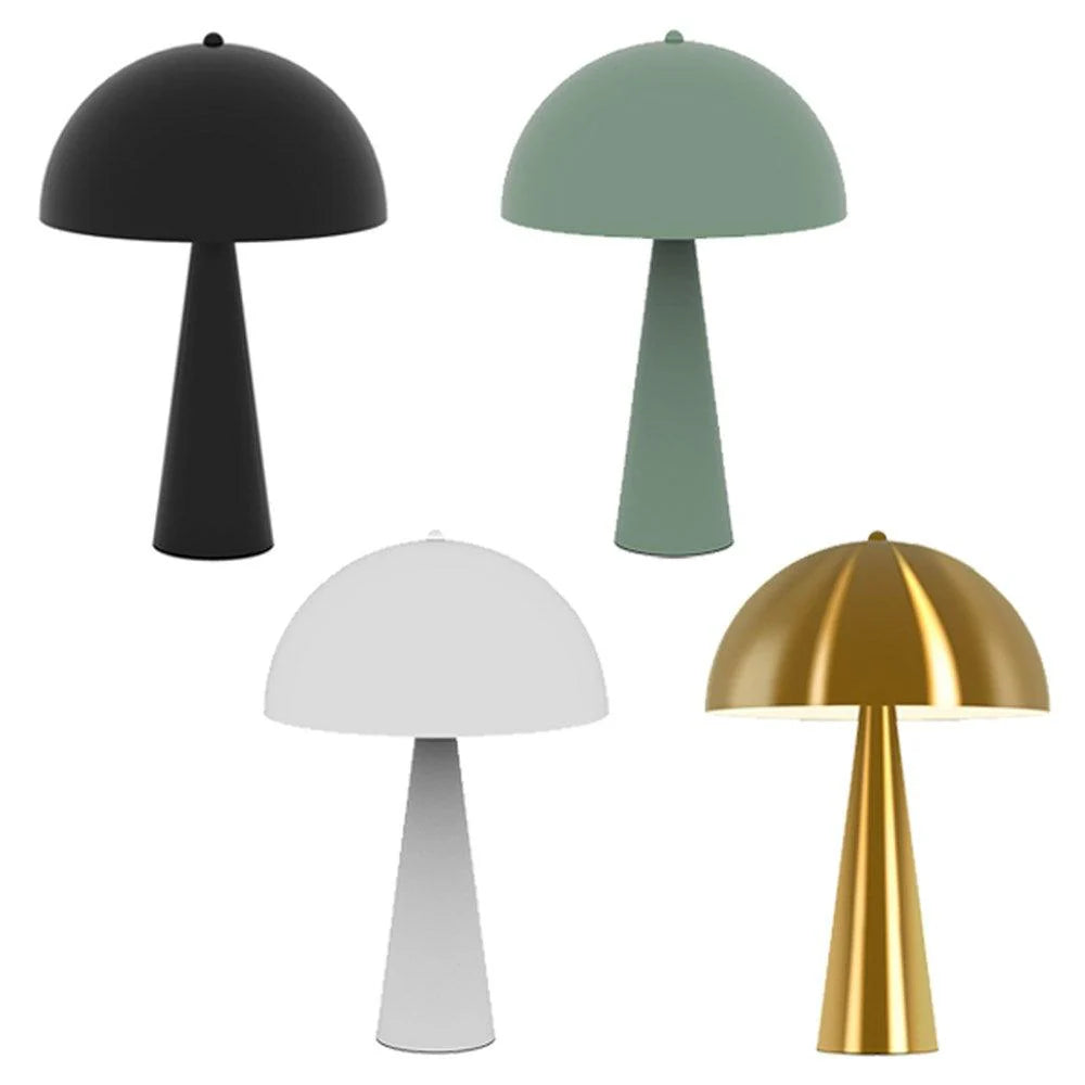 Modern Dome Table Lamp Black, Green, White, Brass