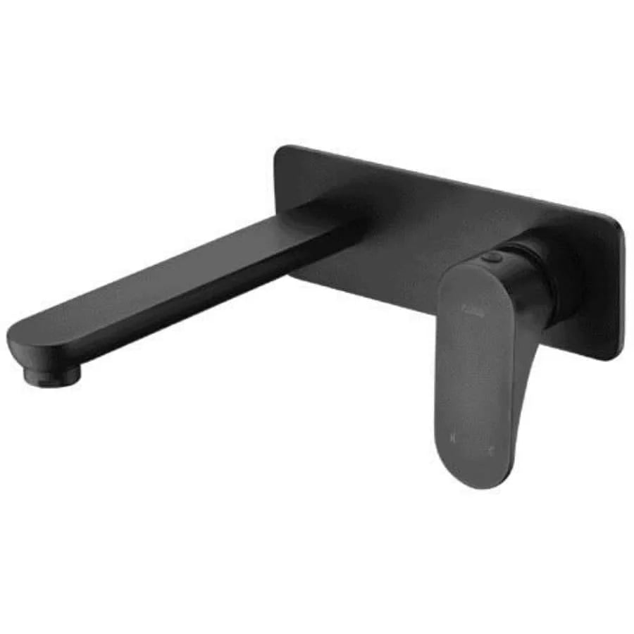 Montella Wall Basin Mixer – Matte Black