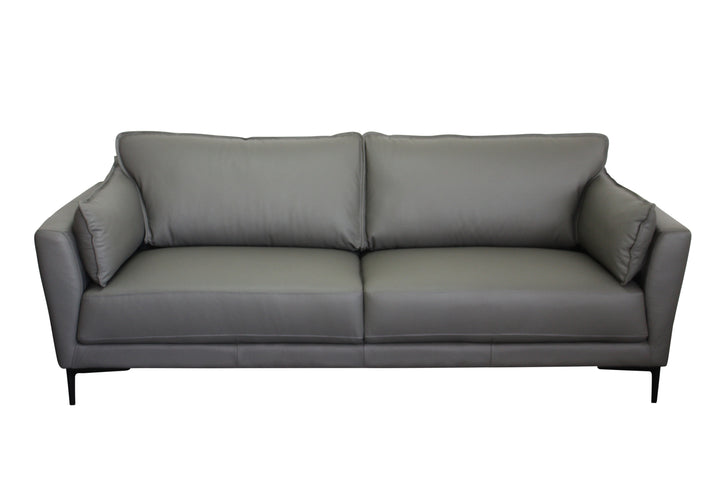 Montgomery 3 Seater Sofa Uruguay Anthracite Leather