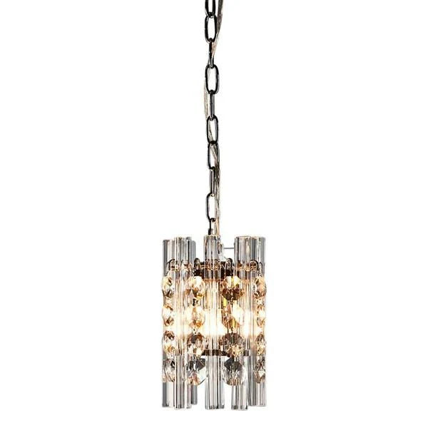 Monza Chandelier in Nickel