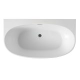 Morocco 150cm Back to Wall Freestanding Bath