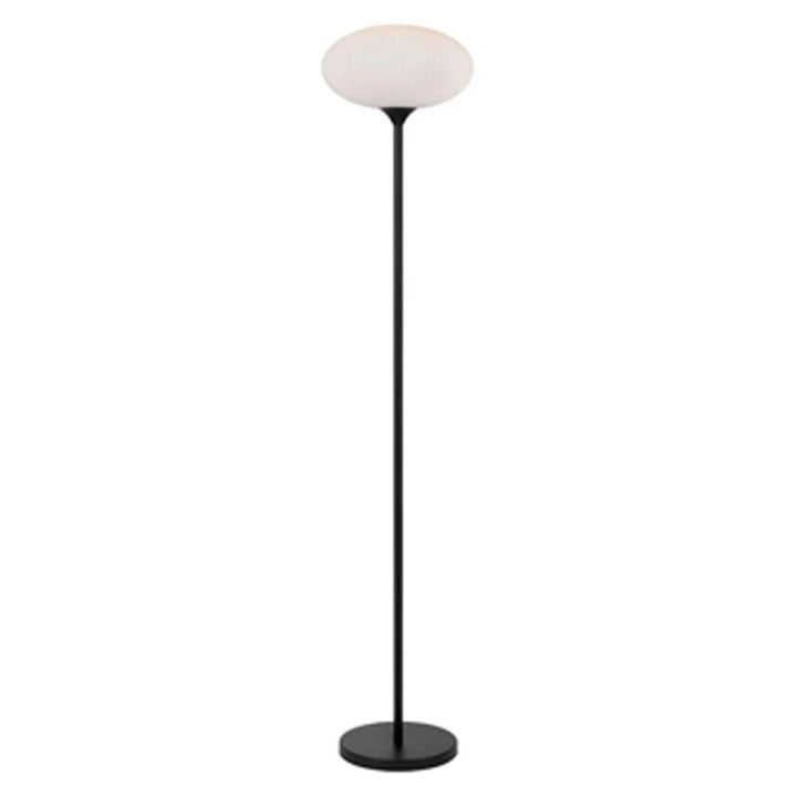 Nori Floor Lamp in Black/Opal Matt