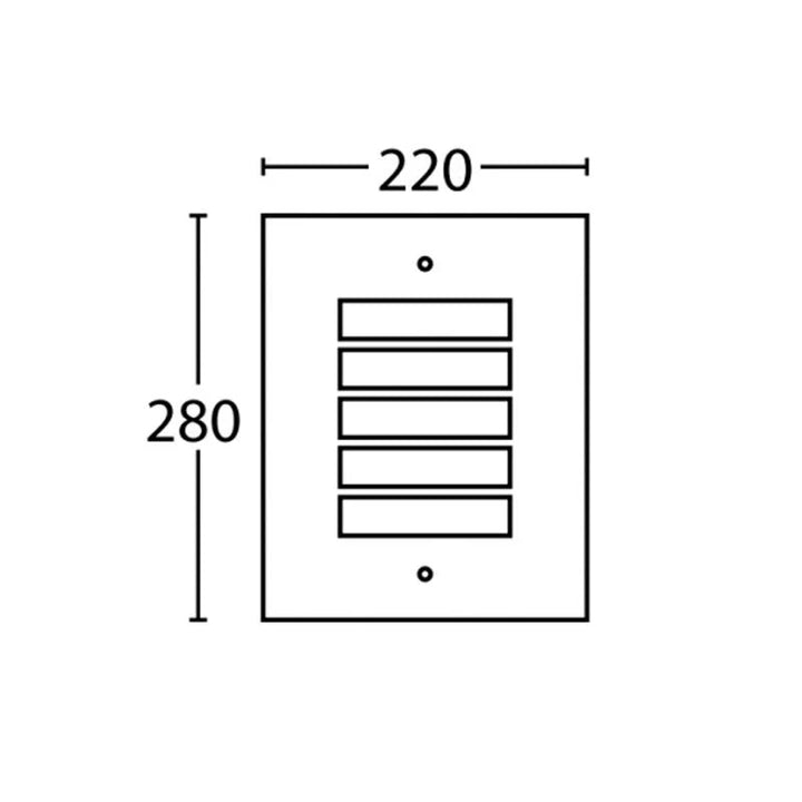 Ned Outdoor Wall Light in Copper or Stainless Steel 316 CLA Lighting - PL-NED01, PL-NED02