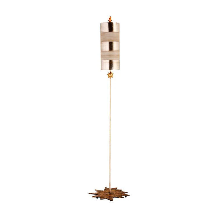 Nettle Floor Lamp E27 in Gold and Silver Elstead Lighting - ELS.FB-NETTLE-FL