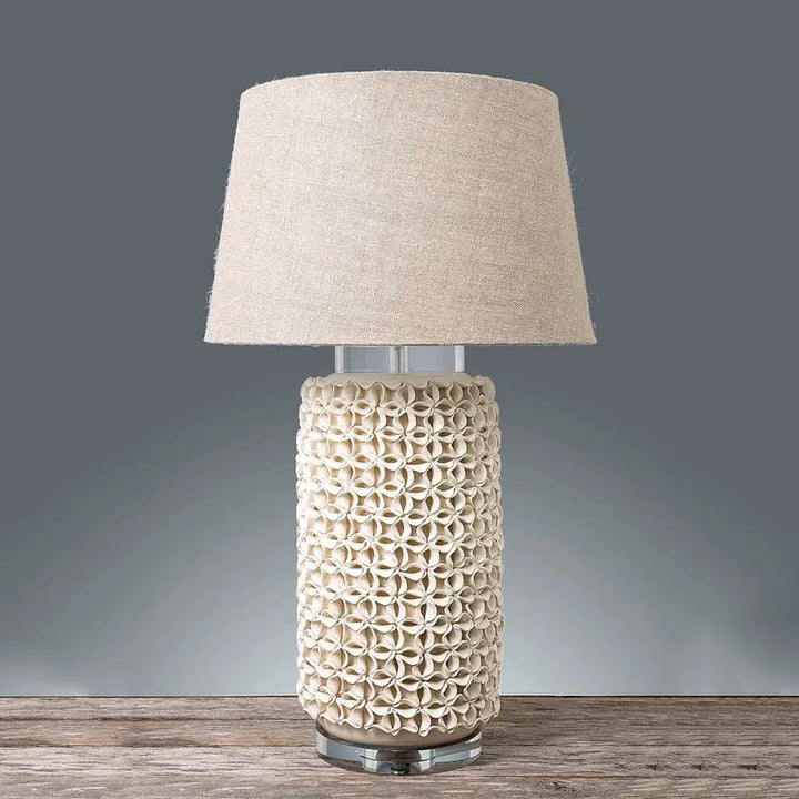 Newland Table Lamp Cream Base Emac & Lawton Lighting - ELJC10150CRM