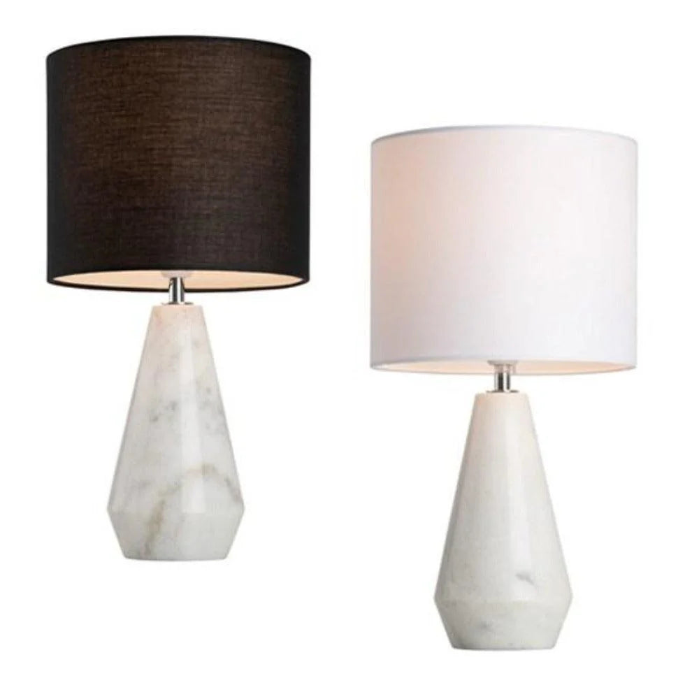 Nora B22 Table Lamp in Black or White